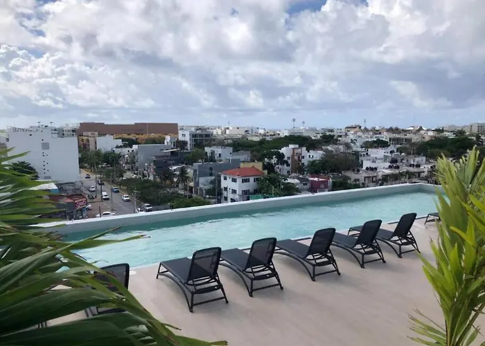 Deluxe Aparment Mamitas Zone * Playa del Carmen